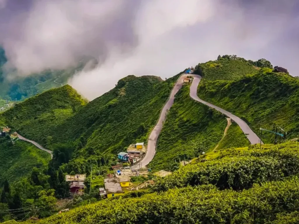 Panoramic Himalayan views from Chakrata, Uttarakhand